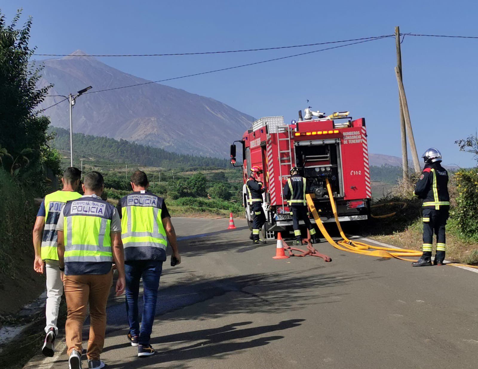 Declarado Un Incendio Forestal En La Palma El Gobierno Sube A Nivel