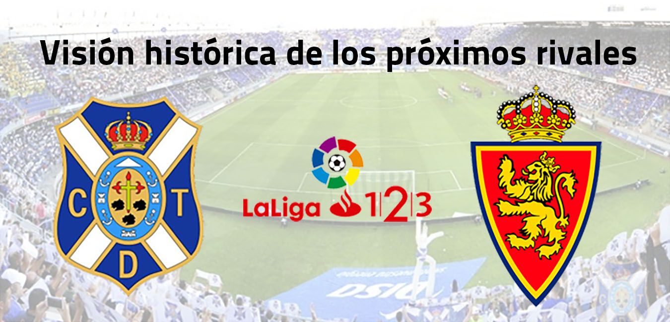 Estadísticas de real zaragoza contra cd tenerife