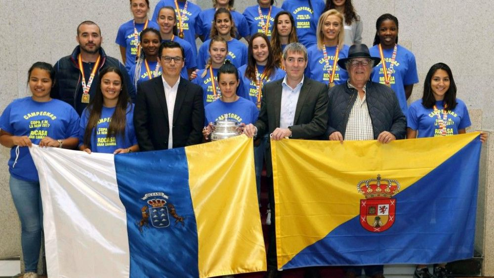 Iberostar, Rocasa y los nadadores Alonso y Oliver, Medallas de Oro Canarias