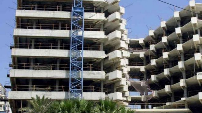 Vivienda en construcción./ Vivienda en construcción./