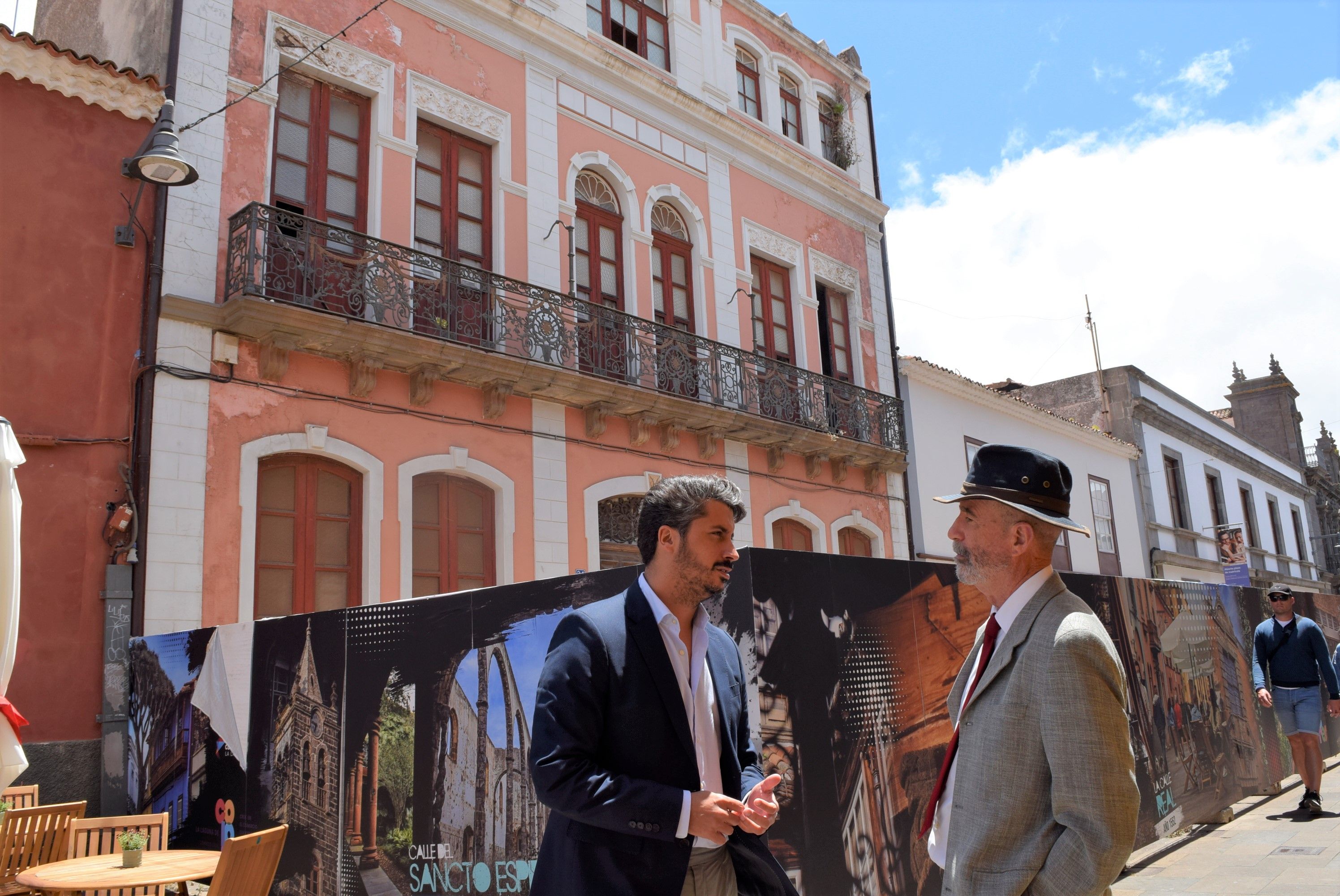 La Laguna inicia este lunes las obras de aseguramiento de la casa de San  Agustín 34