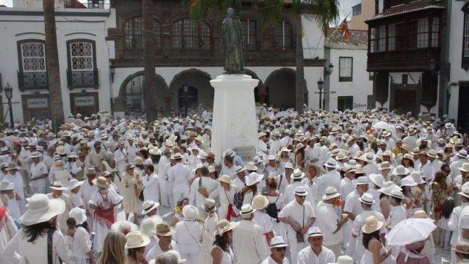 Imagen de la fiesta de Los Indianos, en La Palma. / Europa Press Imagen de la fiesta de Los Indianos, en La Palma. / Europa Press