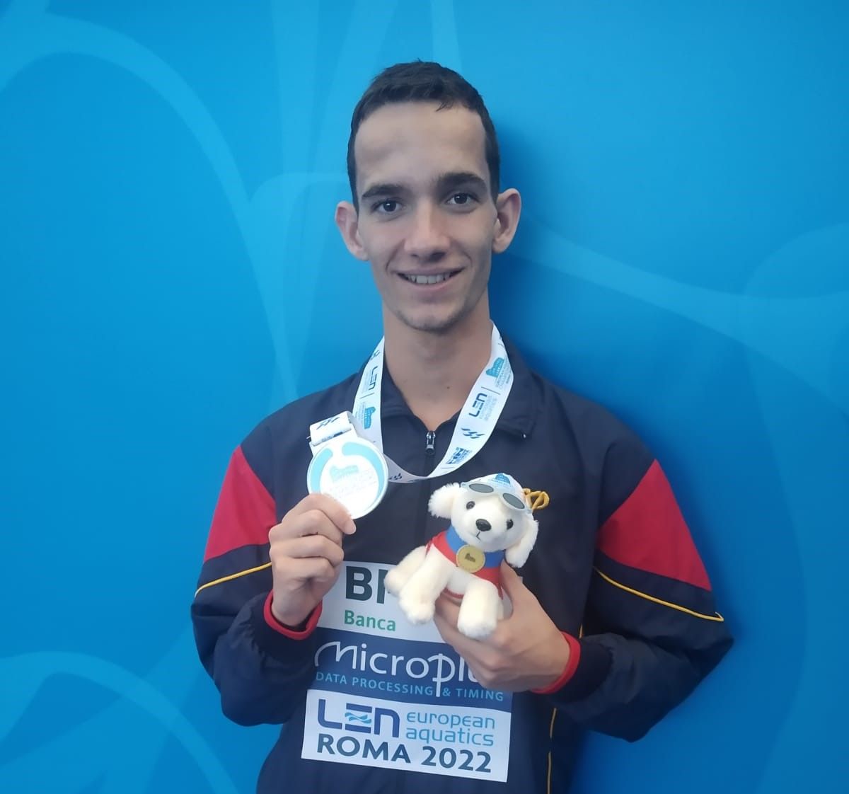 El canario Fernando Díaz del Río suma su segunda medalla de plata en  natación artística