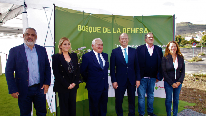 Asistentes al evento de Bosque de La Dehesa. / Ayuntamiento de Las Palmas de Gran Canaria