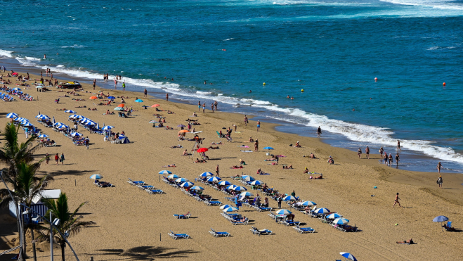 Playa de Las Canteras. /Ayuntamiento de Las Palmas de Gran Canaria