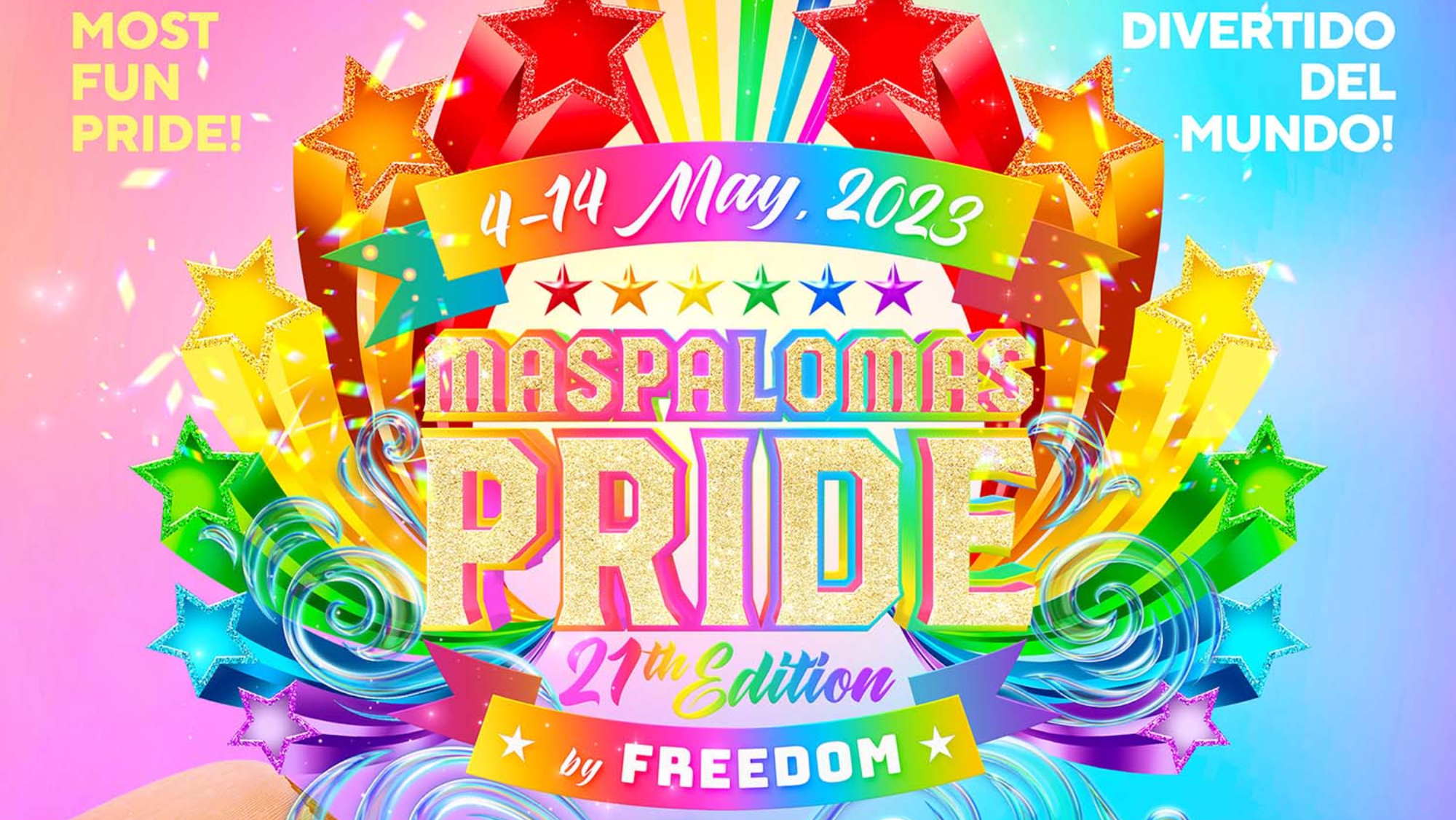 GLITTER GIRLS - Official Maspalomas Pride by Freedom