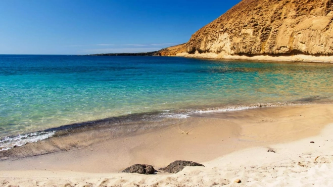 Playa de La Cocina, en La Graciosa / TURISMO ISLAS CANARIAS 