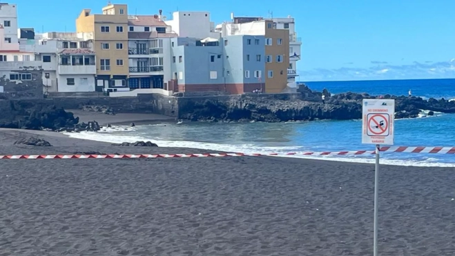 Cierre de Playa Jardín / AYUNTAMIENTO DE PUERTO DE LA CRUZ - ARCHIVO Cierre de Playa Jardín / AYUNTAMIENTO DE PUERTO DE LA CRUZ - ARCHIVO