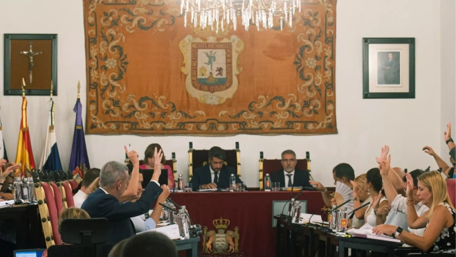 Pleno en el Ayuntamiento de La Laguna / AYUNTAMIENTO DE LA LAGUNA