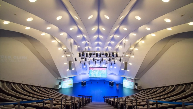 Interior del Auditorio. / AH