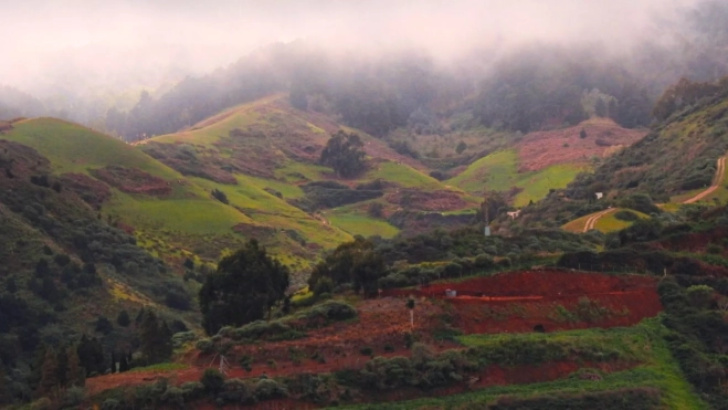 Imagen del paisaje de Monte Pavón / JÉSSICA SANTANA