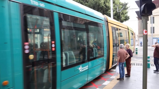 Tranvía de Tenerife. / ATLÁNTICO HOY Tranvía de Tenerife. / ATLÁNTICO HOY