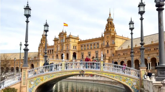 Plaza de España en Sevilla / EFE