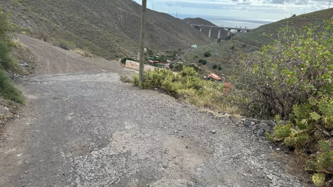 Frontera entre la parte urbana y la parte considerada rural por el Ayuntamiento / ATLÁNTICO HOY - MARCOS MORENO