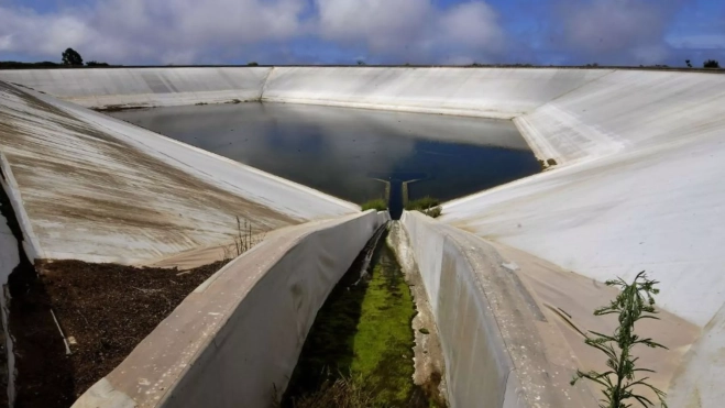 Balsa en Tenerife. / CÁMARA INSULAR DE AGUAS Balsa en Tenerife. / CÁMARA INSULAR DE AGUAS