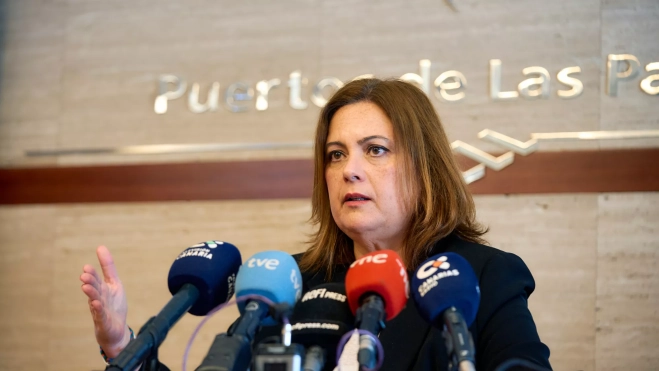 Beatriz Calzada, presidenta de la Autoridad Portuaria de Las Palmas / AUTORIDAD PORTUARIA DE LAS PALMAS