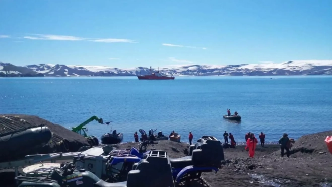 Base antártica española en el estrecho de Brainsfield durante una campaña / ULPGC