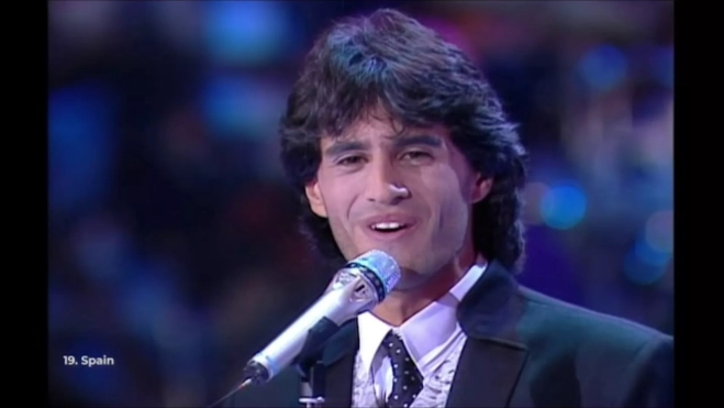 Sergio Dalma en su paso por Eurovisión / RTVE