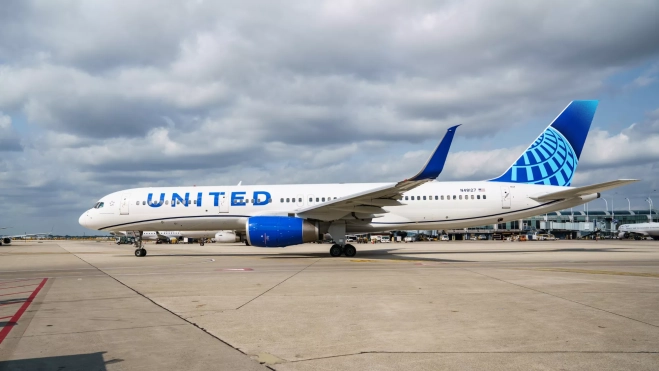 Avión de la compañía United Airlines / CEDIDA