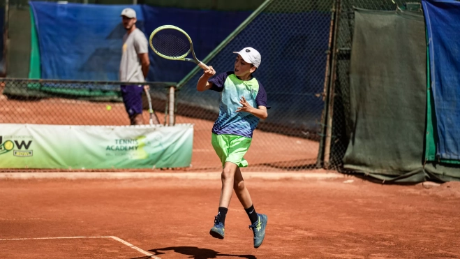 El tenista grancanario Álvaro Monzón está entre los finalistas / RAFA NADAL TOUR BY SANTANDER 2024