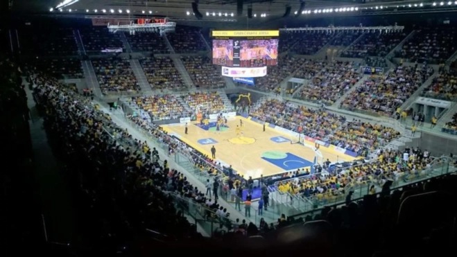 El pabellón Gran Canaria Arena, sede del CB Gran Canaria, acogerá la final de la Copa del Rey 2025./ ARCHIVO