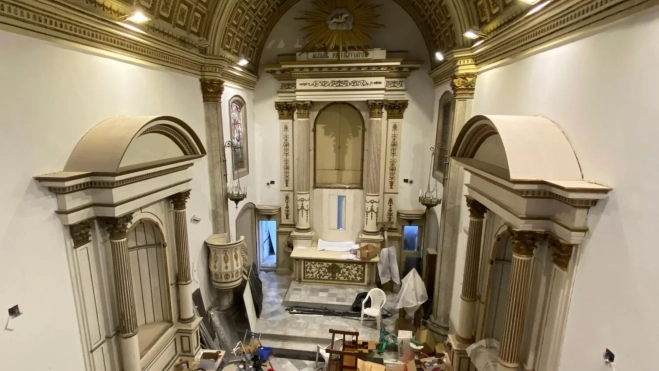 Ermita que se convertirá en salón de actos / ATLÁNTICO HOY