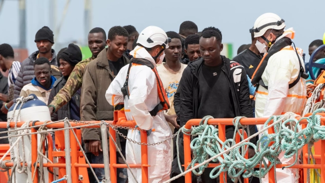 Migrantes llegados Canarias / EFE