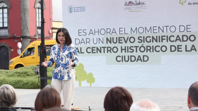 Carolina Darias presenta el concurso para el proyecto / AYUNTAMIENTO DE LAS PALMAS DE GRAN CANARIA