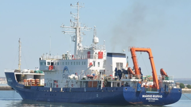 El barco de investigación oceanográfica del Instituto Portugués del Mar y de la Atmósfera NI Mario Ruivo./ IPMA