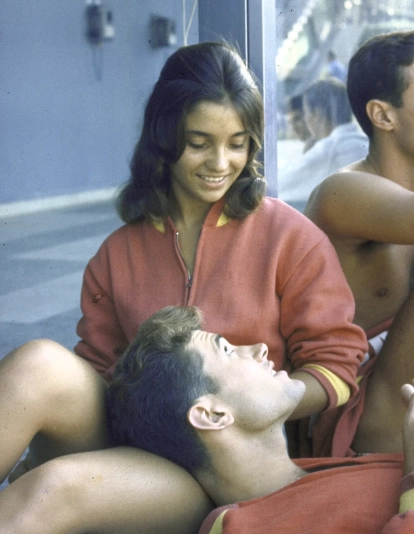 Rita Pulido y Julio Cabrera, fotografiados en Roma 60 por la revista 'Life'. / GEORGE SILK-LIFE