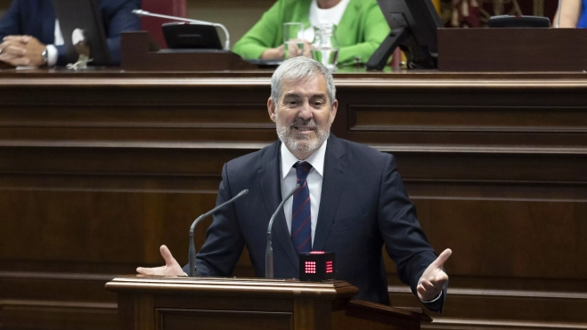 El presidente de Canarias, Fernando Clavijo. / MIGUEL BARRETO-EFE