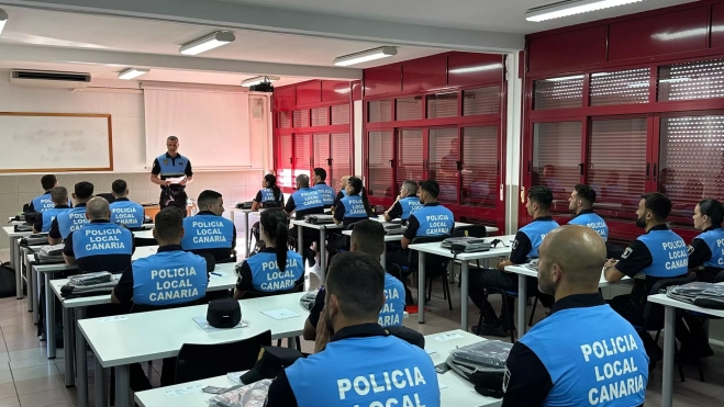 Clase de formacion a Policia Local / CEDIDA