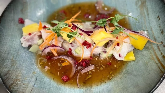 ceviche de corvina