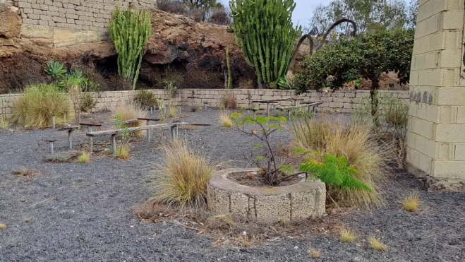 Imágenes del parque en considerable estado de abandono / GÜíMAR AVANZA