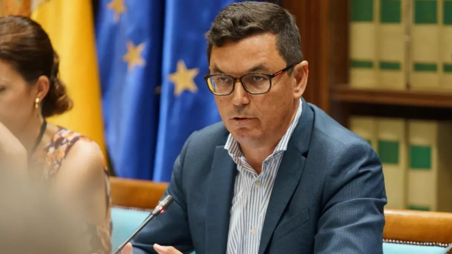 El consejero de Obras Públicas, Pablo Rodríguez / EFE - RAMÓN DE LA ROCHA El consejero de Obras Públicas, Pablo Rodríguez / EFE - RAMÓN DE LA ROCHA