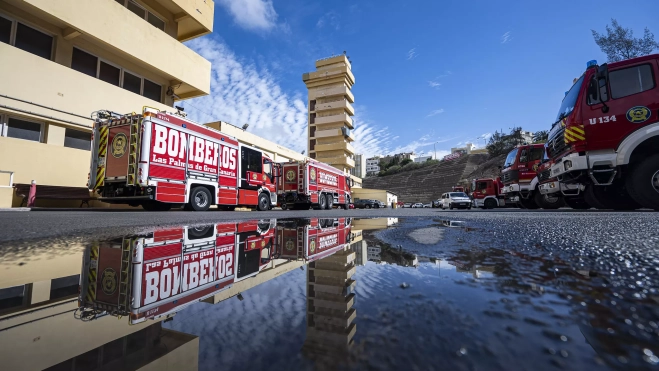 Imagen del Parque de Bomberos de Miller Bajo. / DAVID DELFOUR-CABILDO DE GRAN CANARIA