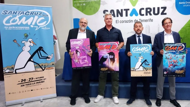 Presentación de la XXI edición del Salón Internacional del Cómic y la Ilustración de Tenerife / CEDIDA