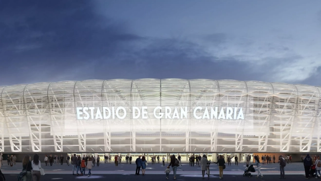 Render del Estadio de Gran Canaria. / AH