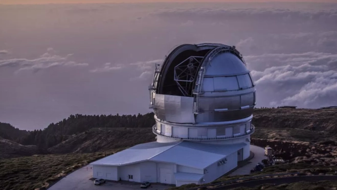 Imagen del Gran Telescopio Canarias / IAC