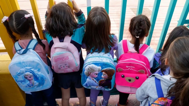 Imagen de niños de un aula de infantil / EFE