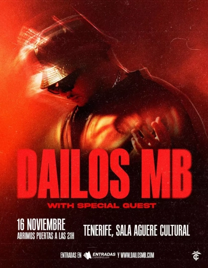 Cartel promocional del concierto de Dailos MB / CEDIDA