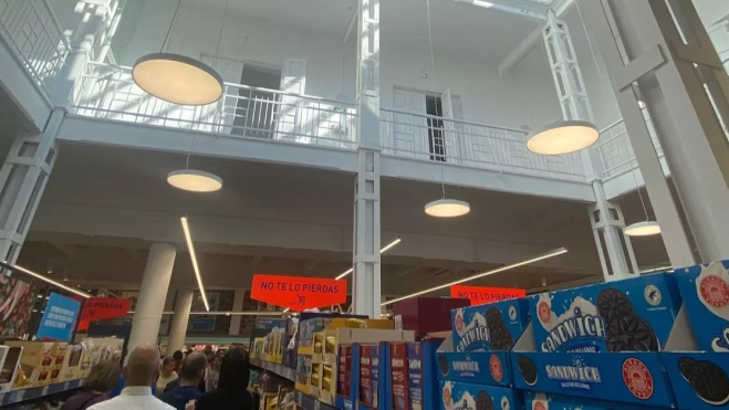 Interior de Aldi en Santa Cruz. / ATLÁNTICO HOY - ALBA MARICHAL Interior de Aldi en Santa Cruz. / ATLÁNTICO HOY - ALBA MARICHAL