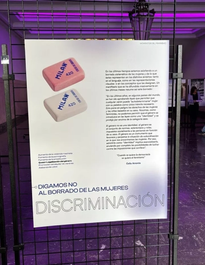 Cartel transfobia feminismo