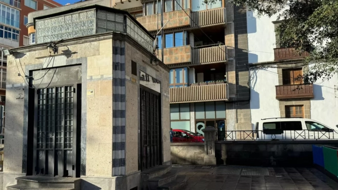 En la imagen, el quiosco de la Alameda de Colón / AH En la imagen, el quiosco de la Alameda de Colón / AH