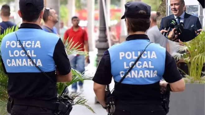 Imagen de la Policia Local de Las Palmas de Gran Canaria. / AH