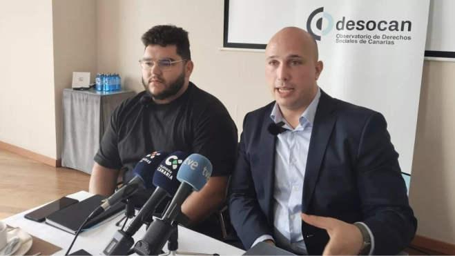 Emma Colao, directora de ODESOCAN, y Cristian Perdomo, analista de datos del Observatorio, durante la presentación del análisis de los presupuestos de Canarias / ODESOCAN Emma Colao, directora de ODESOCAN, y Cristian Perdomo, analista de datos del Observatorio, durante la presentación del análisis de los presupuestos de Canarias / ODESOCAN