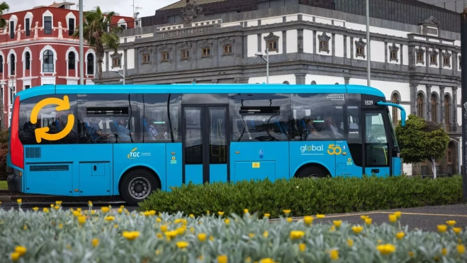 Una guagua de Global/ GUAGUAS GLOBAL Una guagua de Global/ GUAGUAS GLOBAL