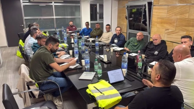 0tro momento de la reunión anual de trabajo celebrada por la Coordinadora Estatal de los estibadores en Las Palmas de Gran Canaria. / AH 0tro momento de la reunión anual de trabajo celebrada por la Coordinadora Estatal de los estibadores en Las Palmas de Gran Canaria. / AH