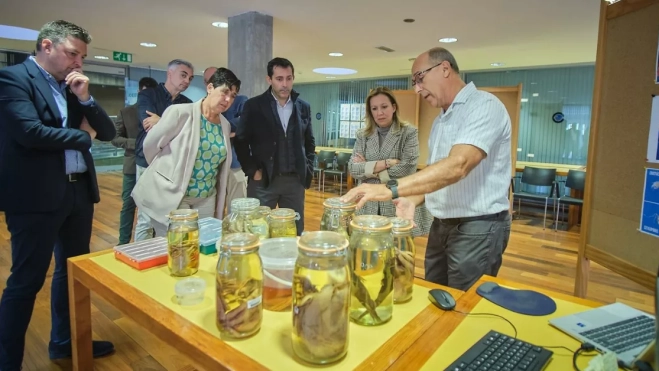 Visita de Rosa Dávila al Oceanográfico / CABILDO DE TENERIFE Visita de Rosa Dávila al Oceanográfico / CABILDO DE TENERIFE