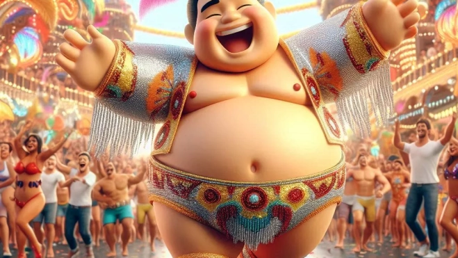 Idea disfraz de sumo / BING IA Idea disfraz de sumo / BING IA